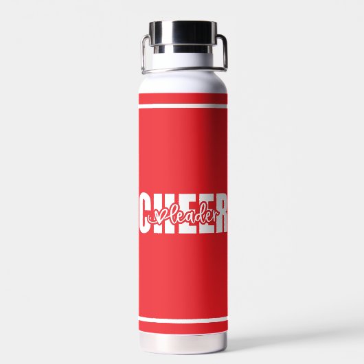 Cheerleader Waterfles (Achterkant)