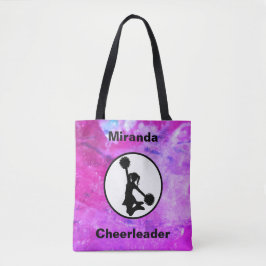 Cheerleader Waterverf Canvas tas