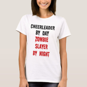 Cheerleader Zombie Slayer T-shirt