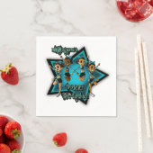 Cheerleaders Birthday Servet (Insitu)