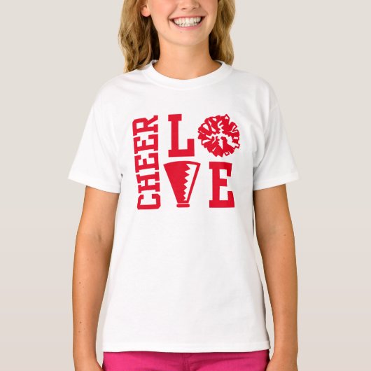 Cheerleaders, Cheer Love, t-shirt (Voorkant)