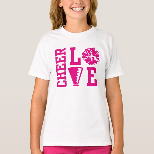 Cheerleaders, Cheer Love, t-shirt (Voorkant)