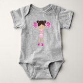 Cheerleaders, Cheerleading, Aardig Meisje, Bruin H Romper (Voorkant)