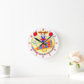 Cheerleaders Clock Ronde Klok (Huis)