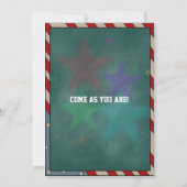 Cheerleaders en Jocks Schoolbord Kaart (Achterkant)