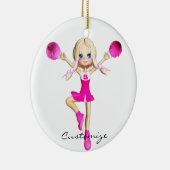 Cheerleaders Gonna Cheer Thunder_Cove Keramisch Ornament (Rechts)