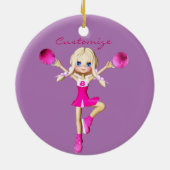Cheerleaders Gonna Cheer Thunder_Cove Keramisch Ornament (Achterkant)