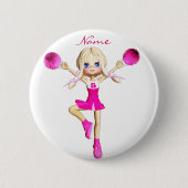 Cheerleaders Gonna Cheer Thunder_Cove Ronde Button 5,7 Cm (Voorkant)