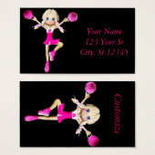 Cheerleaders Gonna Cheer Thunder_Cove Visitekaartje (Voorkant /achterkant)