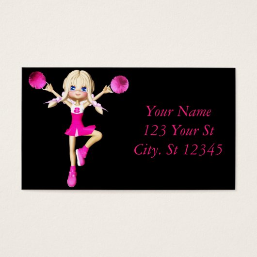 Cheerleaders Gonna Cheer Thunder_Cove Visitekaartje (Voorkant)