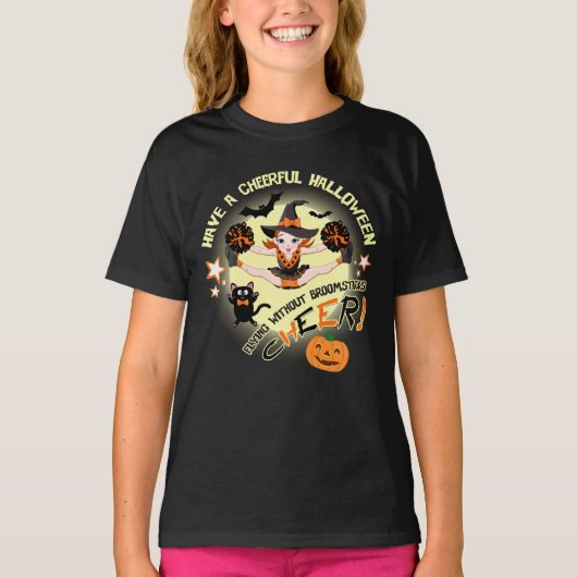 Cheerleader's Halloween T-shirt (Voorkant)