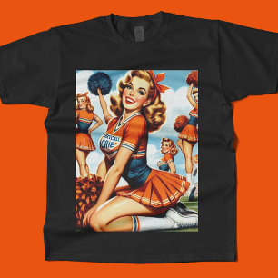 Cheerleaders Illustratie T-shirt