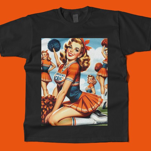 Cheerleaders Illustratie T-shirt