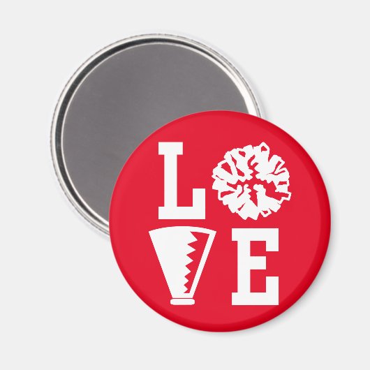 Cheerleaders Love Magnet (Voorkant / Achterkant)