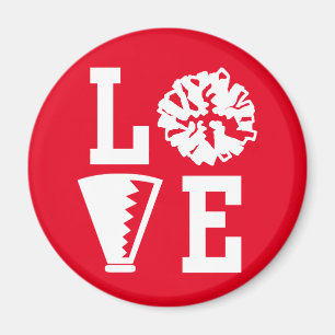 Cheerleaders Love Magnet