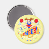 Cheerleaders magnet (Voorkant / Achterkant)