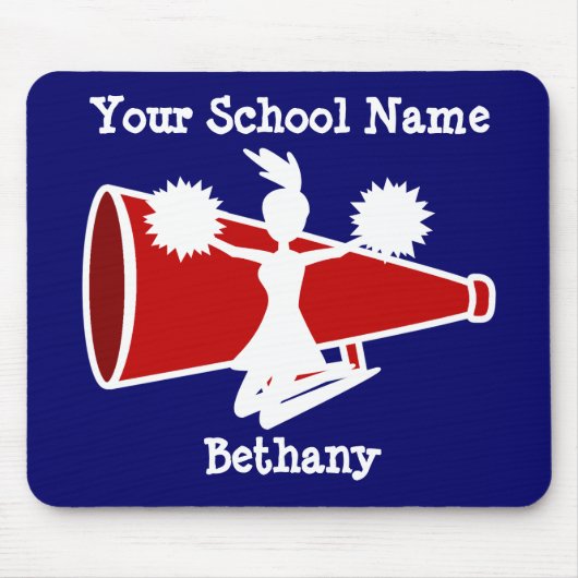 Cheerleader's Mousepad Muismat (Voorkant)
