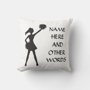 ***CHEERLEADER'S PILLOW** MAAKT HET JUIST KUSSEN