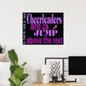 Cheerleaders Poster Print Wall Decoration (Thuiskantoor)