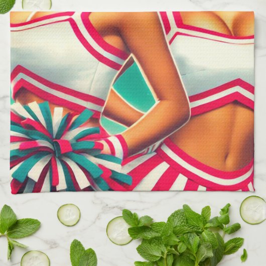  cheerleaders theedoek (Gevouwen)