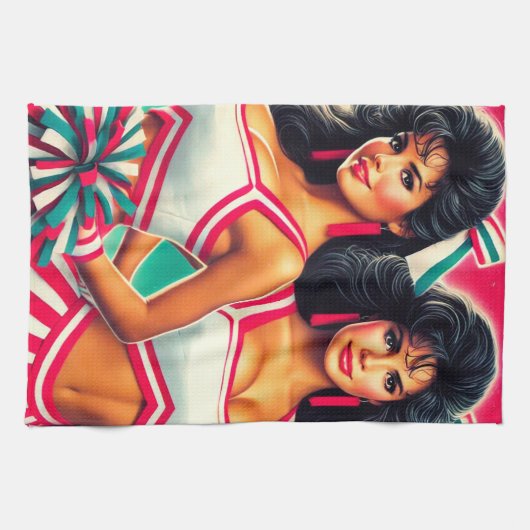  cheerleaders theedoek (Horizontaal)