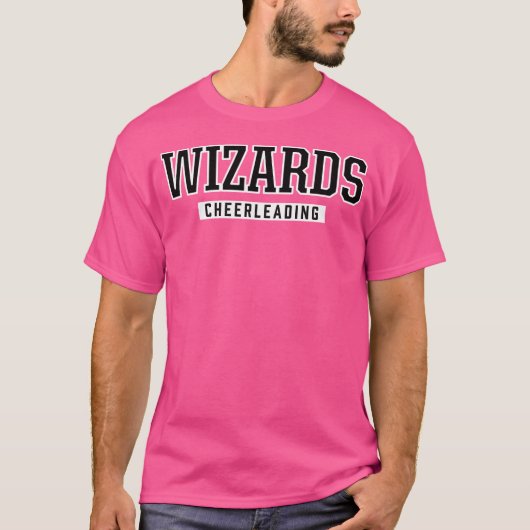 Cheerleaders van Wizards Whiting High School T-shirt (Voorkant)