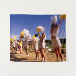 Cheerleaders. Wandkleed
