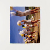 Cheerleaders. Wandkleed (Voorkant)