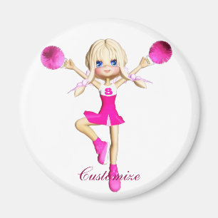 Cheerleaders zullen Thunder_Cove Magneet