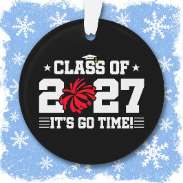 Cheerleading Afstudeercitaat Eindexamenklas 2027 Ornament