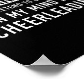 Cheerleading Cadeau _1 Poster (Hoek)