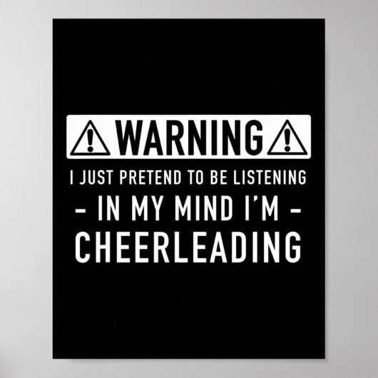 Cheerleading Cadeau _1 Poster (Voorkant)