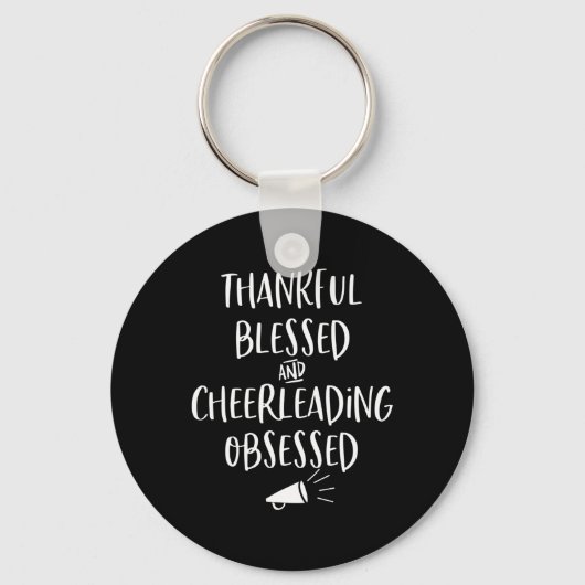 Cheerleading Cadeau Cheerleader Cheer Moeder Coach Sleutelhanger (Voorkant)