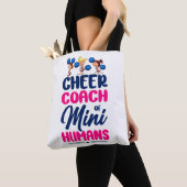 Cheerleading Cheer Cheer Coach Of Mini Humans Tote Bag (Dichtbij)