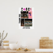 Cheerleading Cheer Coach Senior Avond Afstuderen Poster (Keuken)