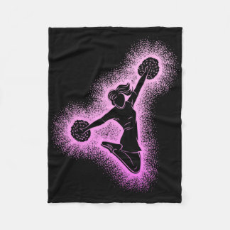 Cheerleading Cheer Meisje Cheerleader Jeugd Team T Fleece Deken
