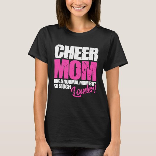Cheerleading  Cheer Mom  Cheerleader T-shirt (Voorkant)