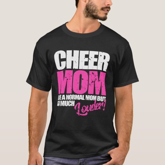 Cheerleading  Cheer Mom  Cheerleader T-shirt (Voorkant)