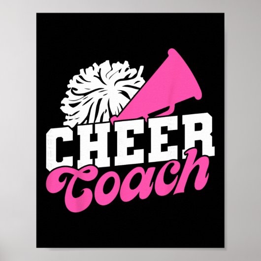 Cheerleading Cheercoach Poster (Voorkant)