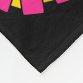 Cheerleading Cheerleader Acteer Als Een Dame Cheer Fleece Deken (Hoek)