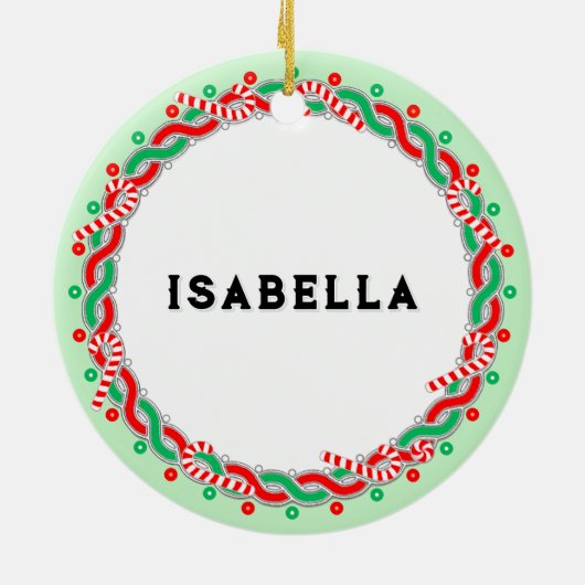 Cheerleading Cheerleader Holiday Gift Keramisch Ornament (Achterkant)