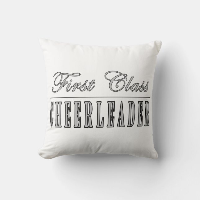 Cheerleading Cheerleaders eerste klas Cheerleader Kussen (Voorkant)