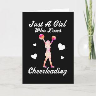 Cheerleading Cheerleaders Love Quote Gift Kaart