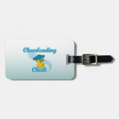 Cheerleading Chick #3 Bagagelabel (Voorkant horizontaal)
