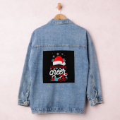 Cheerleading Christmas Cheer Denim Jacket (Hangar)