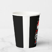 Cheerleading Christmas Cheer Papieren Bekers (Rechts)