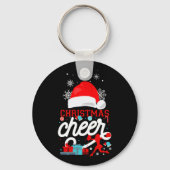 Cheerleading Christmas Cheer Sleutelhanger (Voorkant)