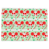 Cheerleading Christmas Holiday Groot Cadeauzakje (Achterkant)