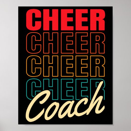 Cheerleading Coach _6  Poster (Voorkant)
