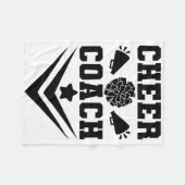 Cheerleading Coach _7  Fleece Deken (Voorkant (Horizontaal))